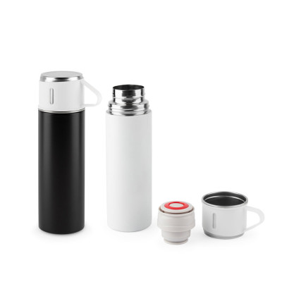 COMANECI. Double-walled stainless steel bottle (90 recycled) with matte finish 490 mL